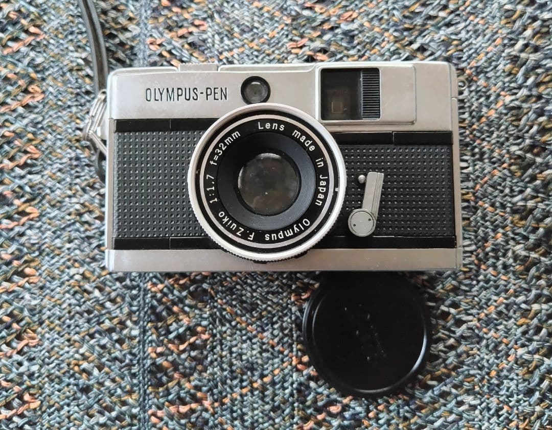 フィルムカメラ3台ジャンク品（Canon, Minolta, Olympus）