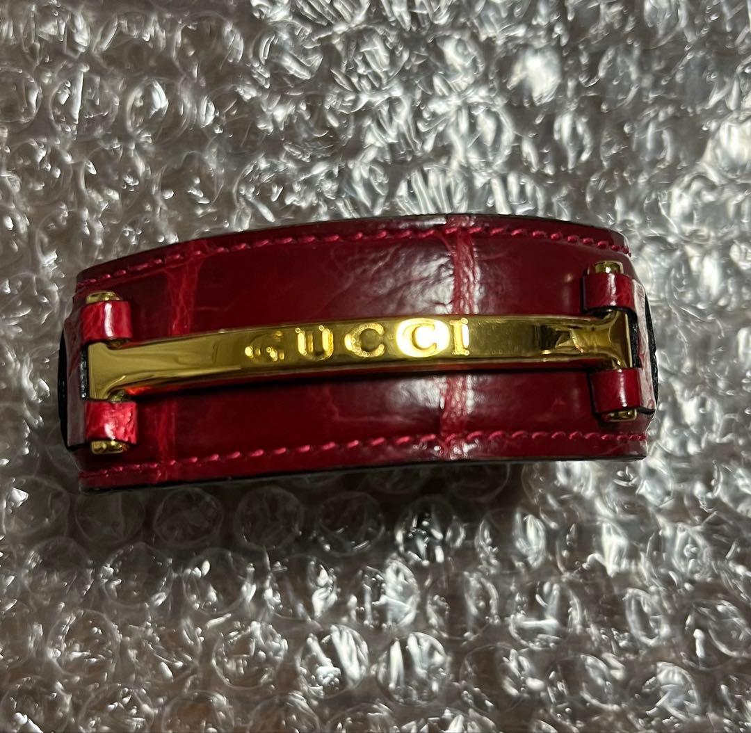 GUCCI グッチレザーバングル