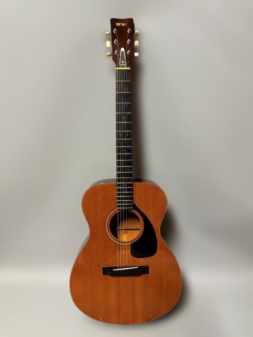 ★長体金ロゴ！超初期型ヤマハFG-110赤がこれだ！超鈴激鳴・超渋美品★