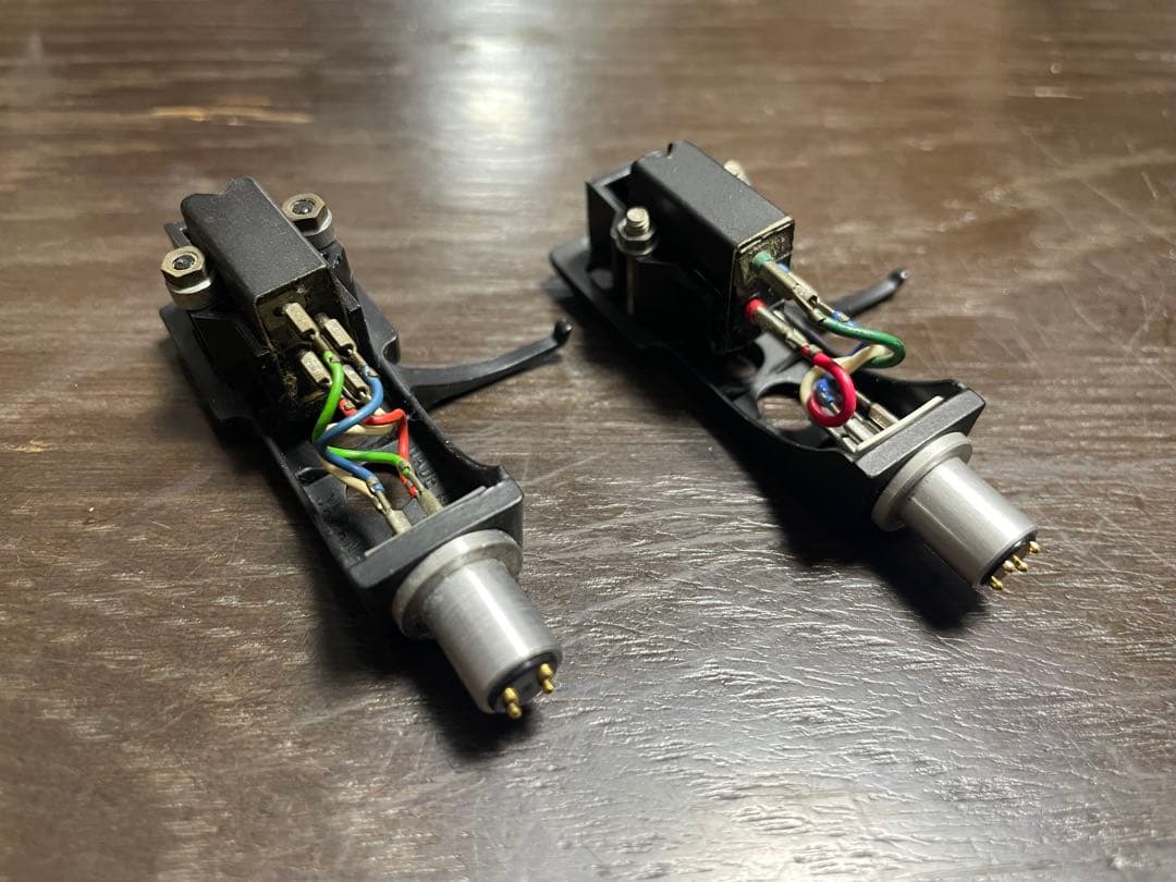 SHURE M44G カートリッジ Technics ヘッドシェル セット