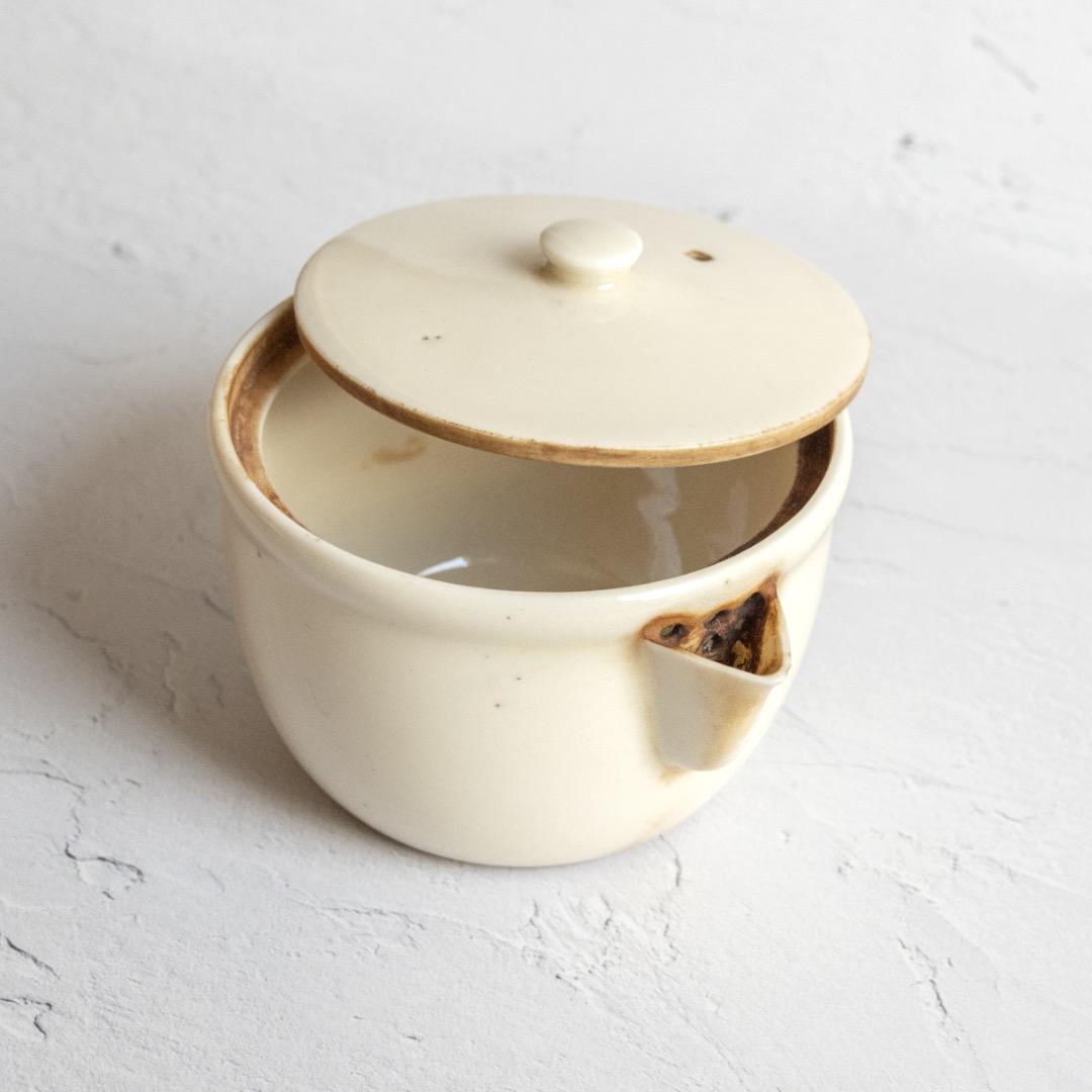 白瓷 宝瓶 初代 竹泉 造 箱付き｜骨董 泡瓶 白磁 アンティーク