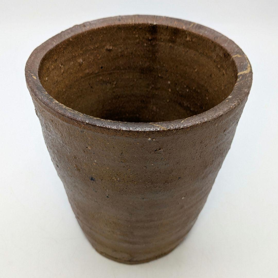 岡山県重要無形文化財 森陶岳 備前焼 水指 共箱共布栞 塗蓋 抹茶道具 茶器