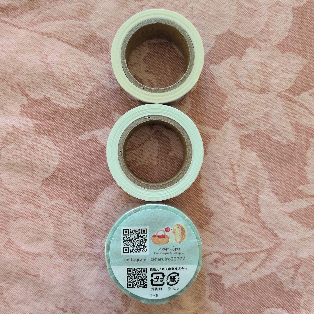 H様ご確認用です　haruiro マスキングテープ 3個　作家　ハルイロ