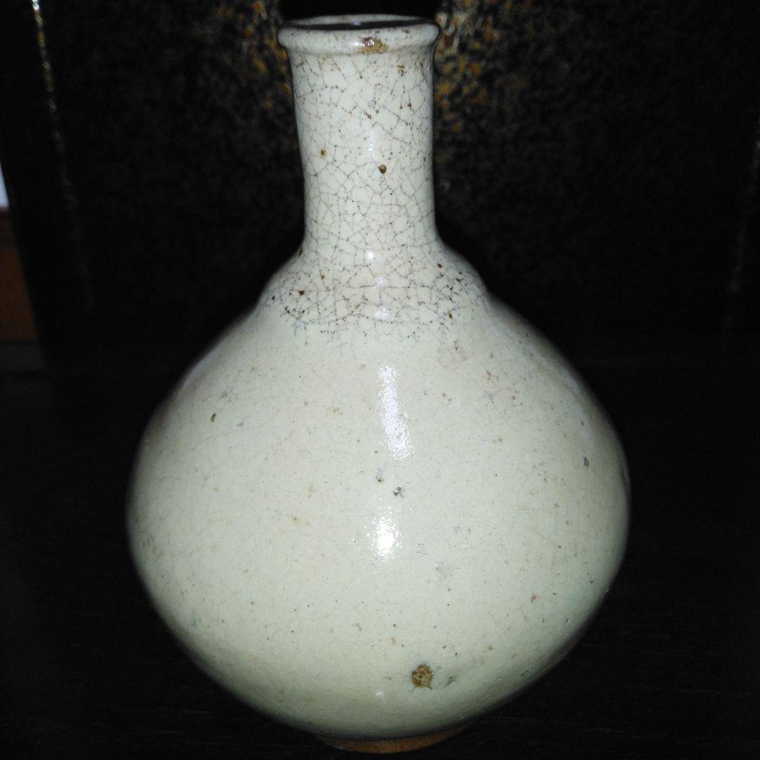 NO294 秋田 寺内焼 徳利　アンティーク品