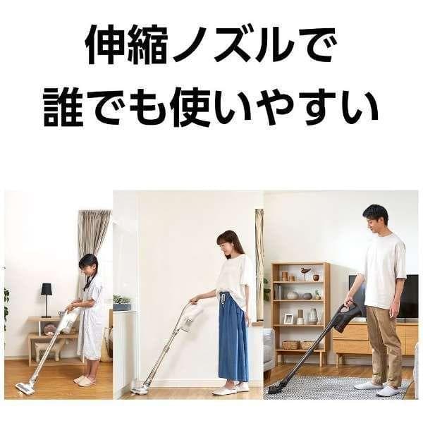 アクア コードレス スティッククリーナーサイクロン式 AQC-PX1R(W)