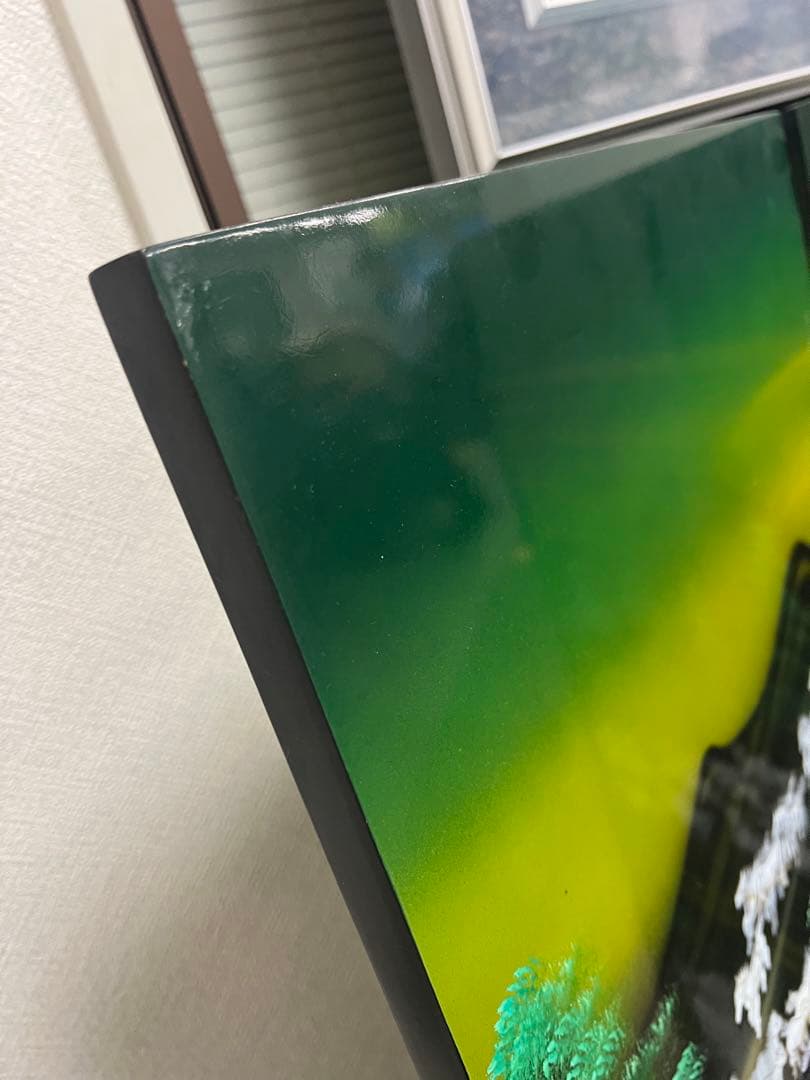 「九十九頭馬」の螺鈿屏風 インテリアアート