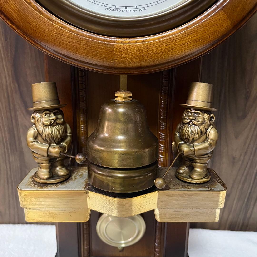 【動作確認済】Small World 掛け時計/からくり時計 71.5cm