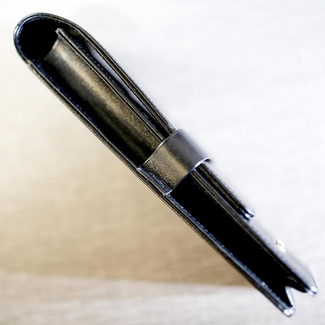 【送料込み】モンブラン 革製 ペンケース レザー