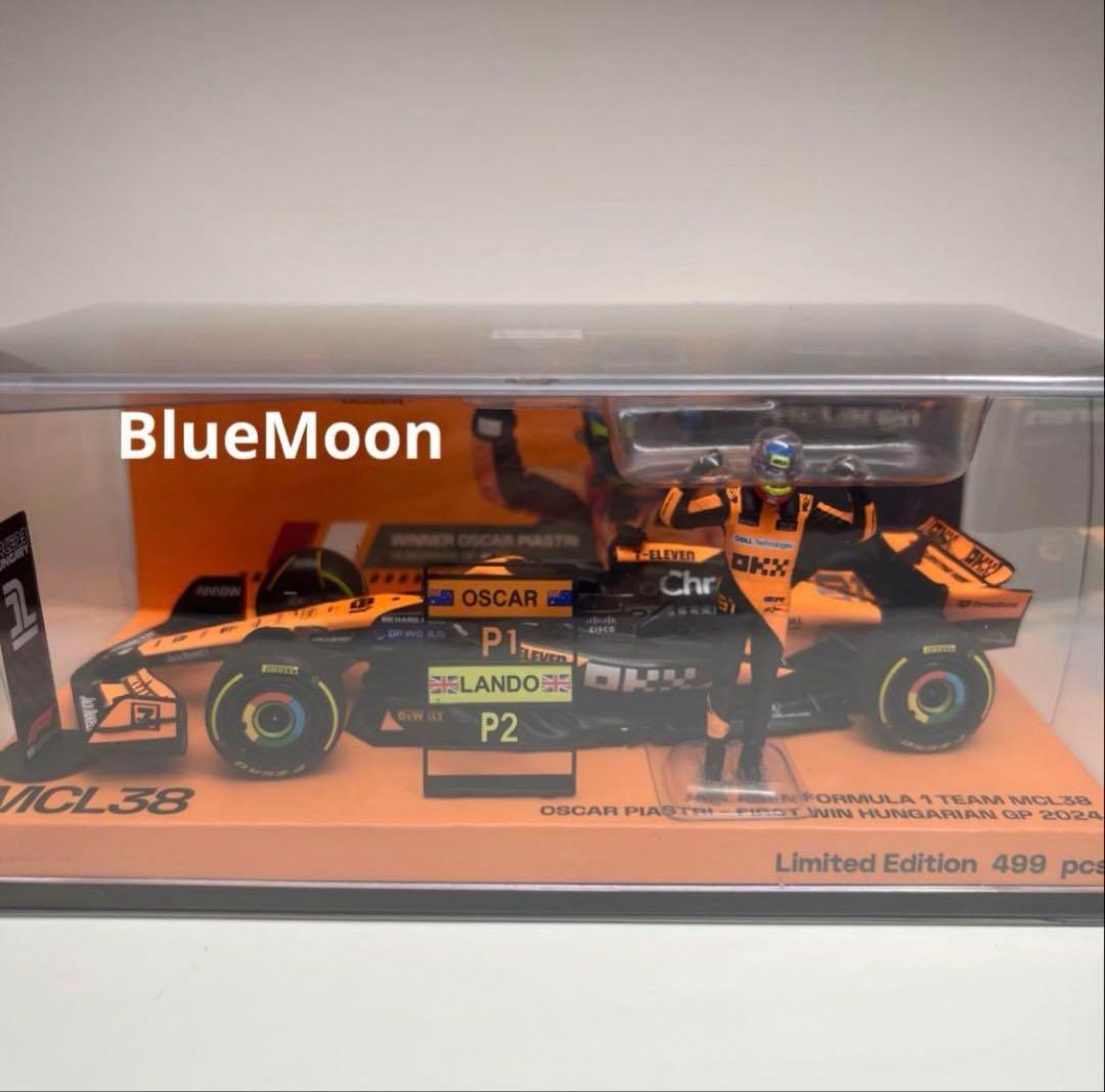 特注 1/43 マクラーレン MCL38 O.ピアストリ F1初優勝 2024