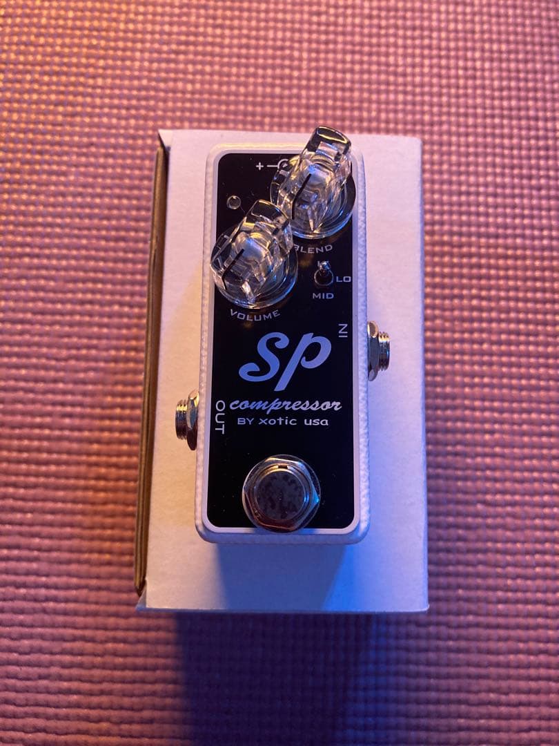 【箱付美品】Xotic SP Compressor