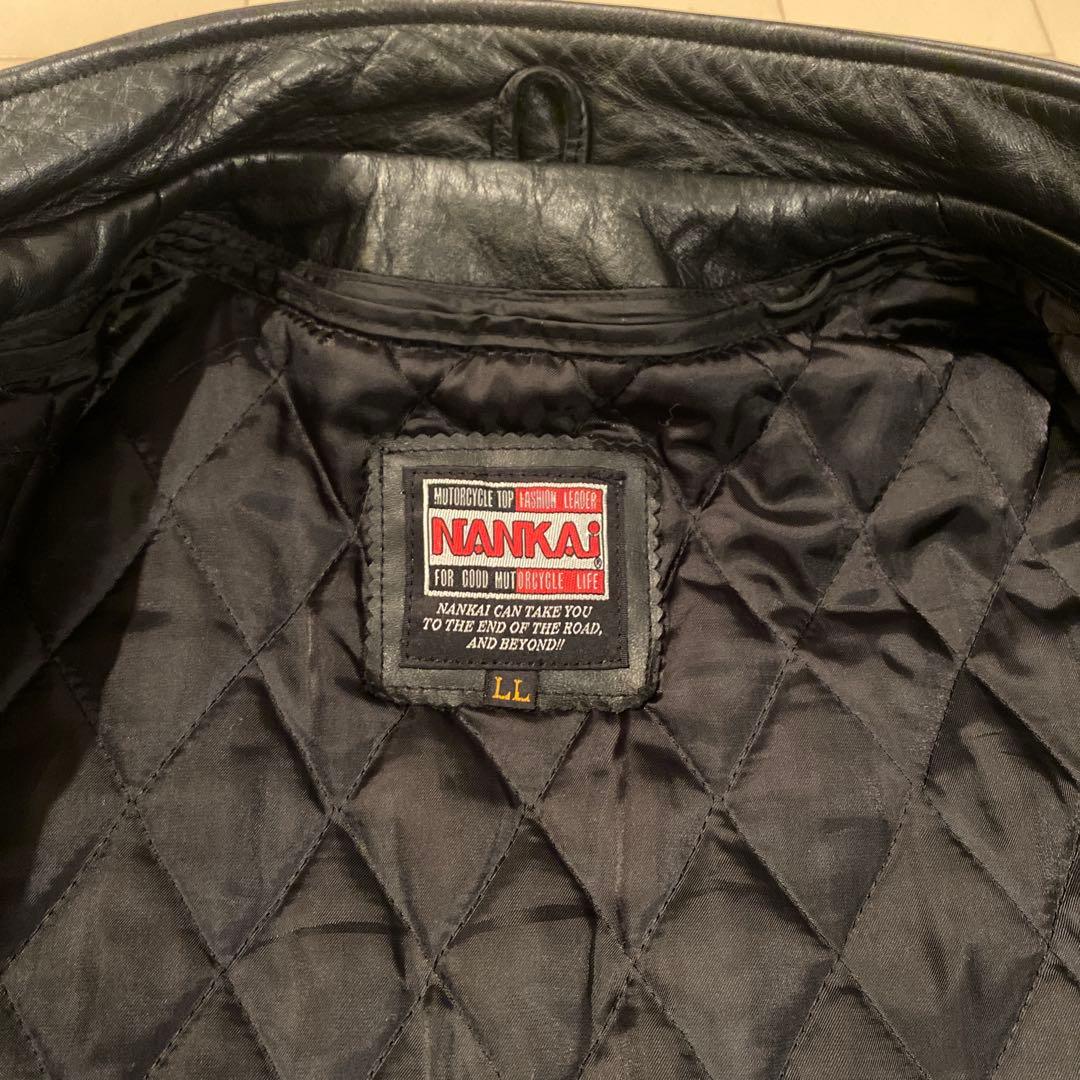ブラックライダースジャケット NANKAI