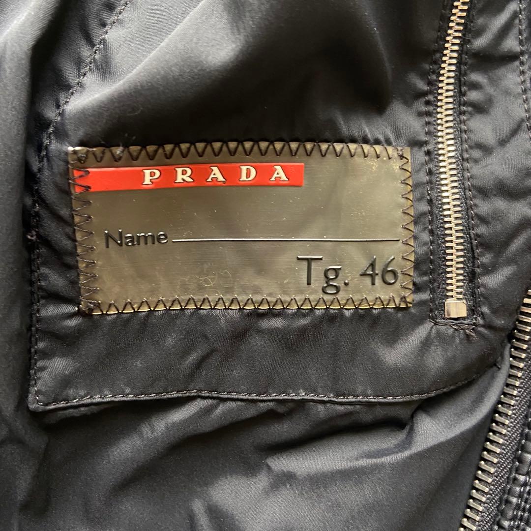 ジャケット・アウター 00s PRADA SPORT nylon riders jacket