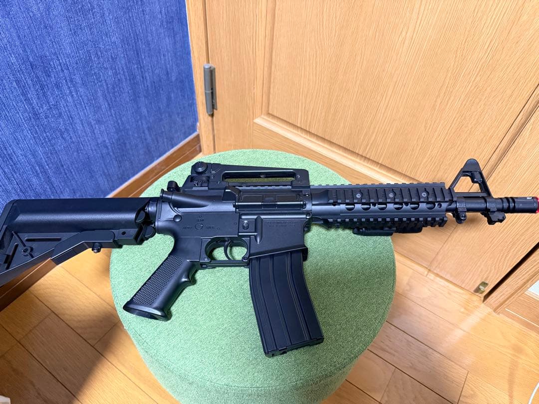 電動ガン LIGHT PRO M4 CQB ブラック＋0.12gBB弾