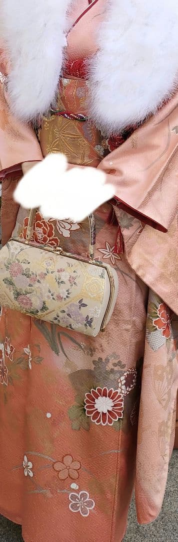 成人式☆【商品説明】 商品名：袷の振袖 カラー：ピンク 素材：正絹 振袖☆