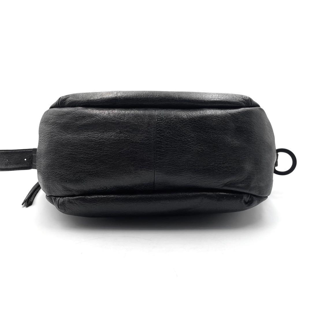 マッキー ゲンテン ショルダーバッグ 斜めがけ ゴートベーシック 山羊革