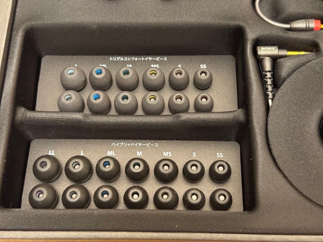 SONY 密閉型インイヤーヘッドホン IER-M9