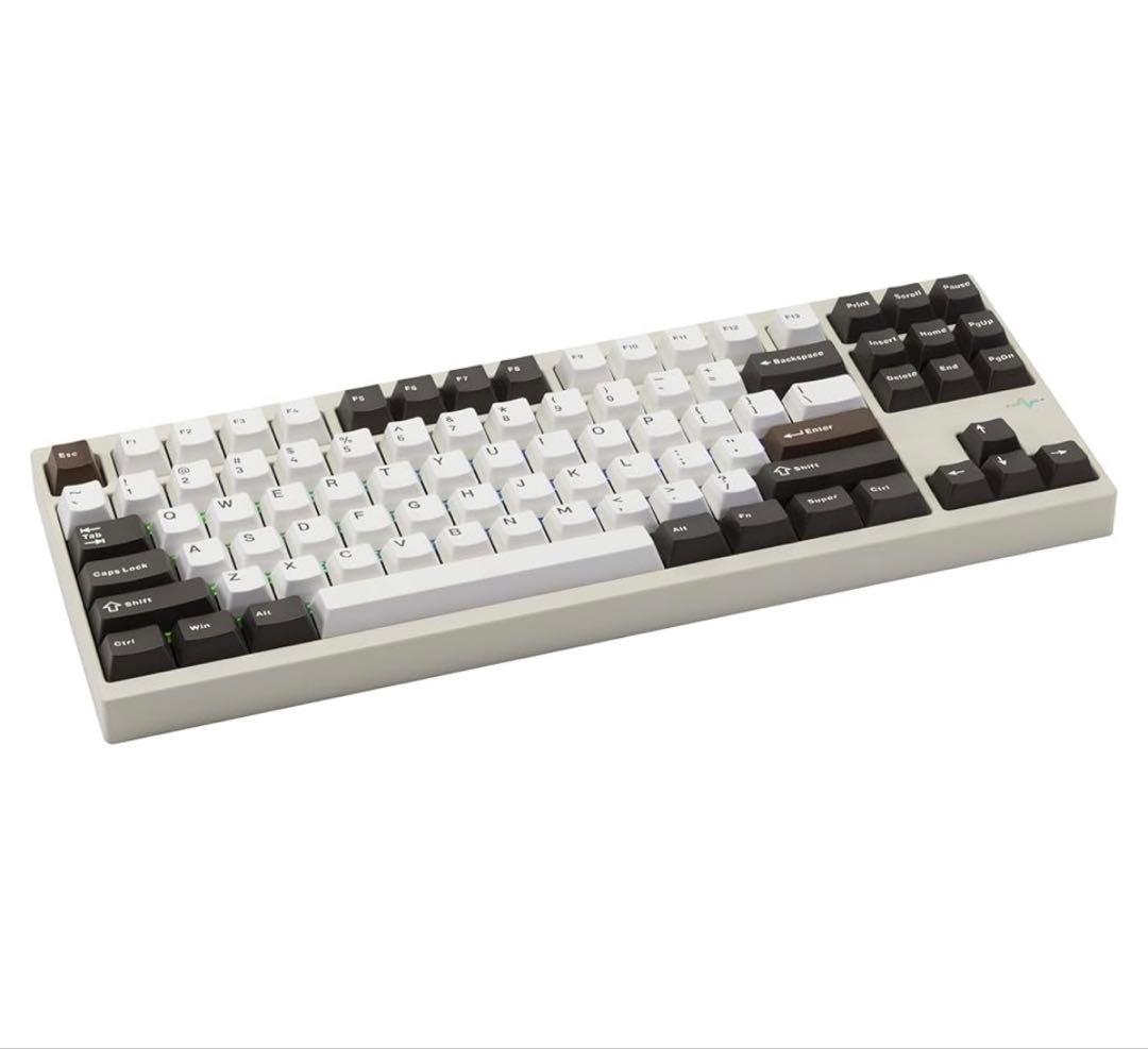 10524 WOBKEY Crush80 Proメカニカルキーボード ホワイト