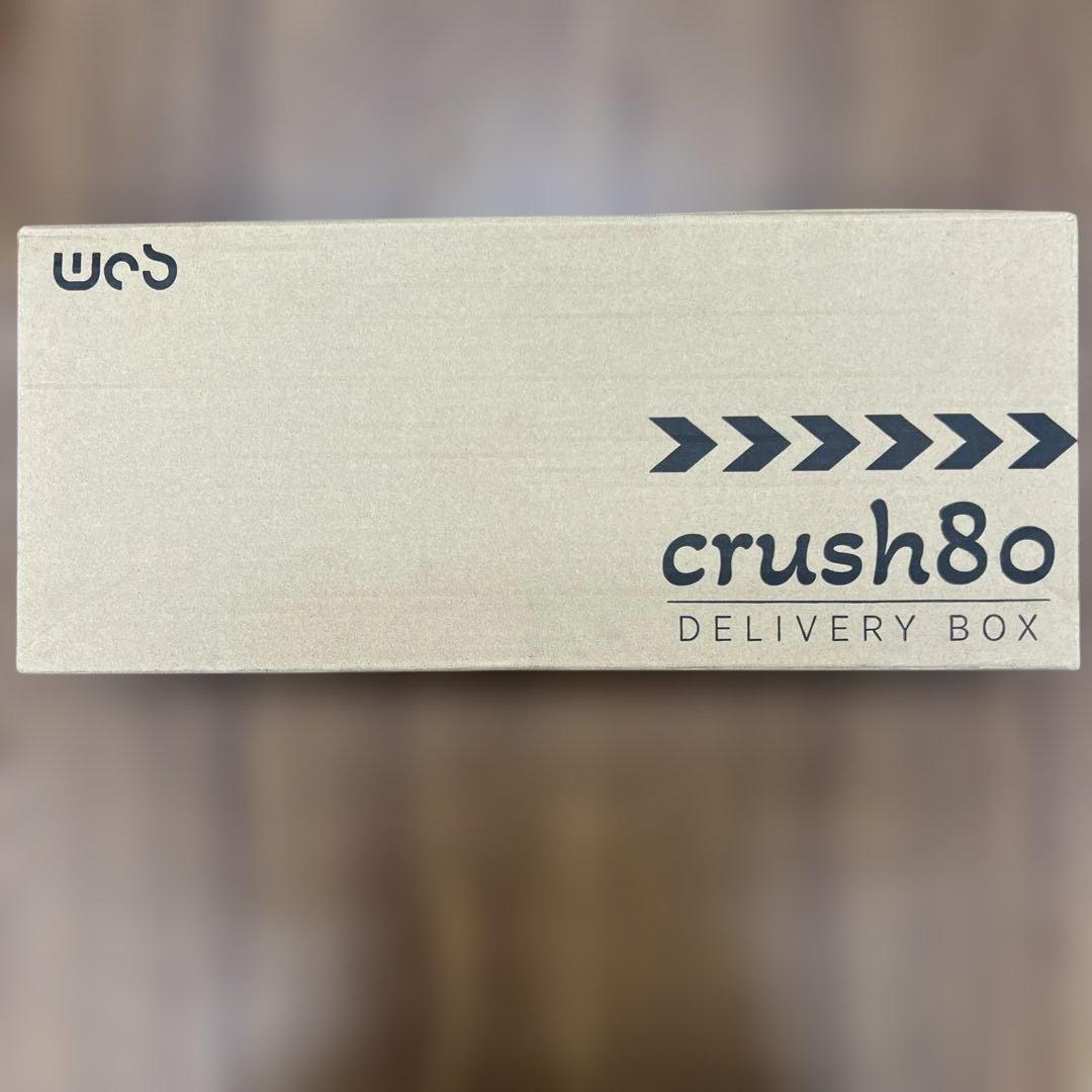 10524 WOBKEY Crush80 Proメカニカルキーボード ホワイト