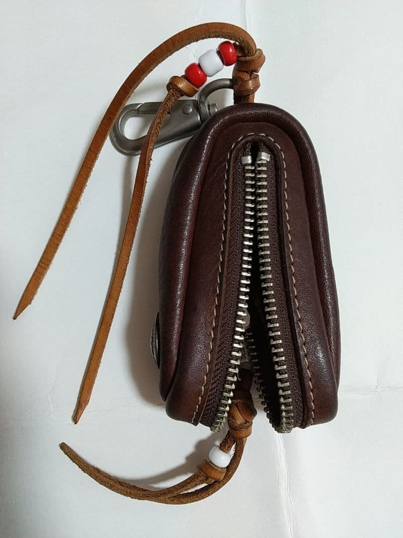 レッドムーン 巾着型キーケース