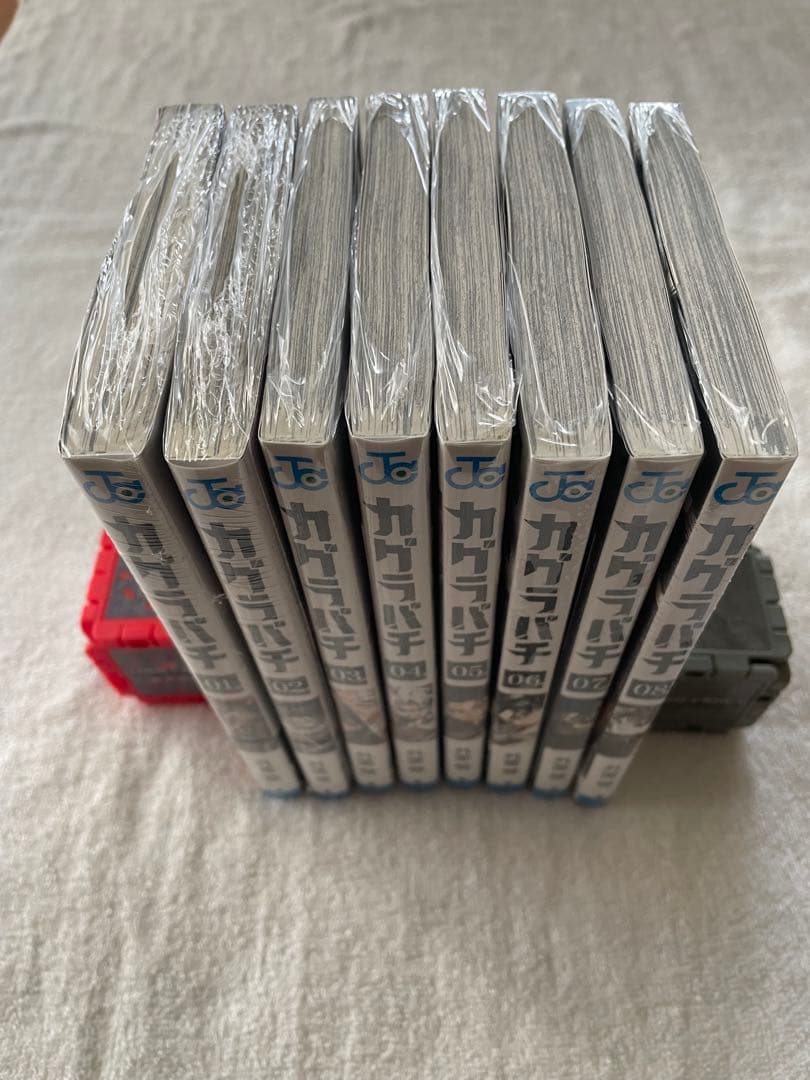 カグラバチ 1〜8巻　全巻　初版　未開封新品　特典多数あり