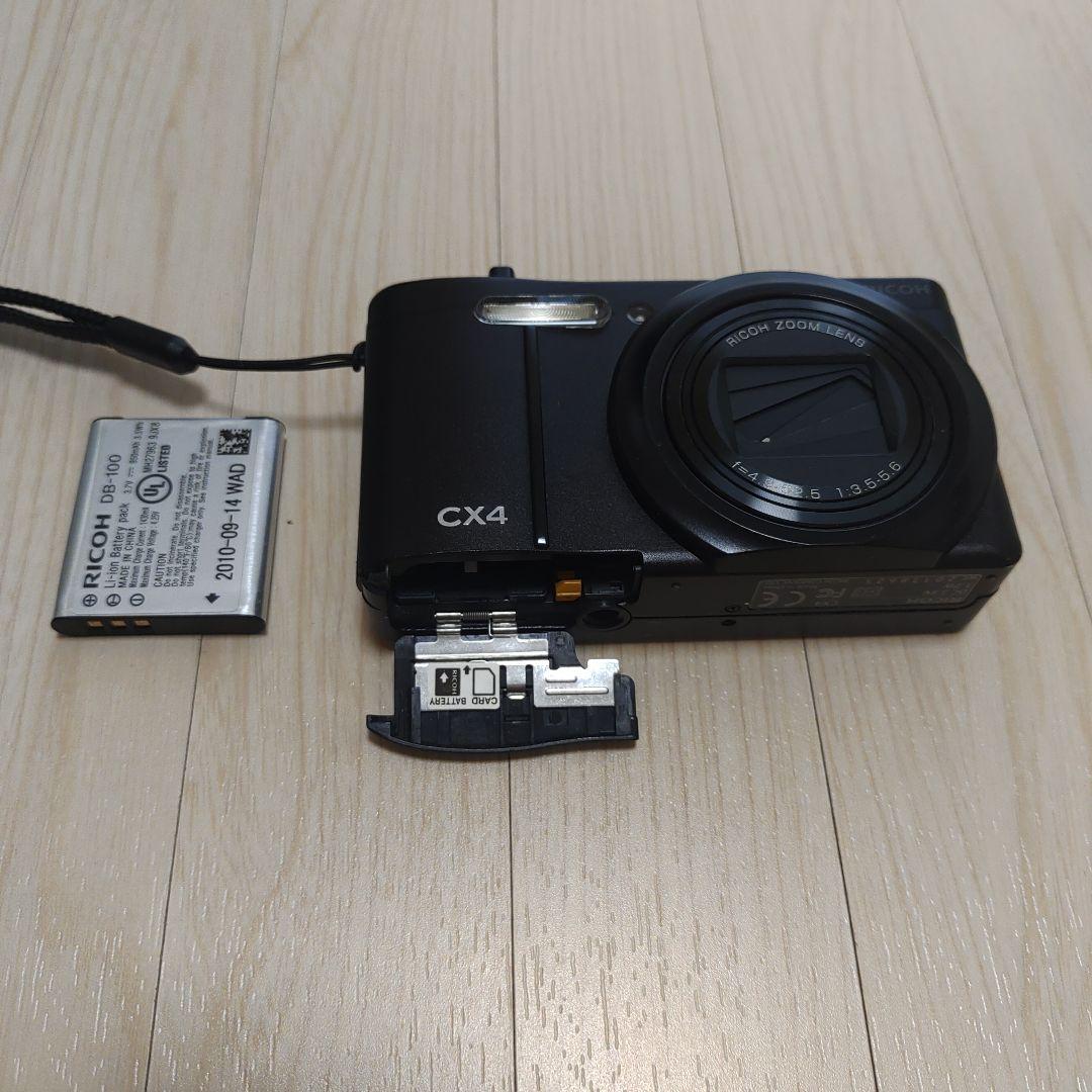 【動作確認済・美品】RICOH CX4 コンパクトデジタルカメラ 本体