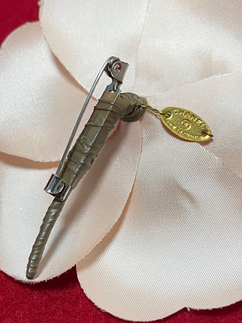 CHANEL シャネル カメリア コサージュ ブローチ ヴィンテージ ピンク