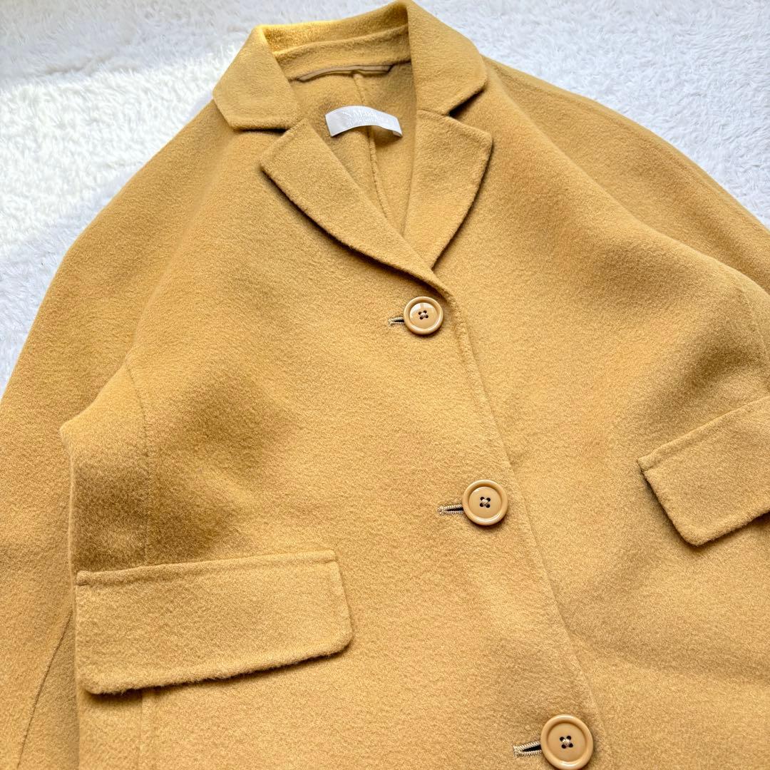 星*空様 'S MaxMara クチートアマーノ　ダブルフェイス　チェスターコー