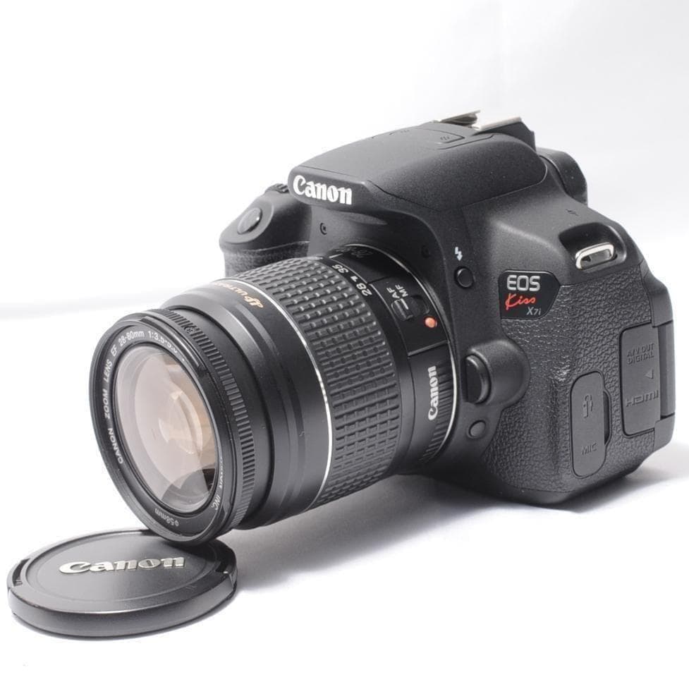 ✨Canon Kiss X7i✨ショット数少❣️スマホ転送❣️自撮り❣️高機能❣️美品❣️