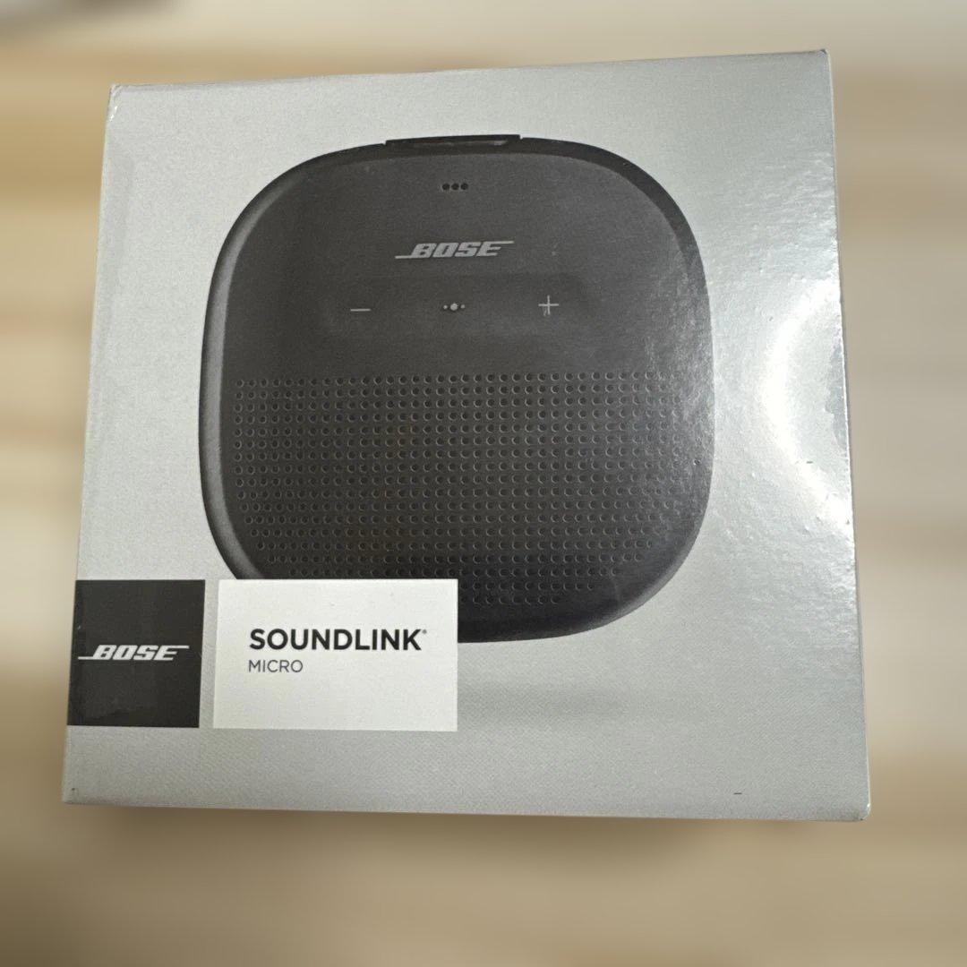 BOSE SOUNDLINK MICRO BLACK ワイヤレススピーカー　新品