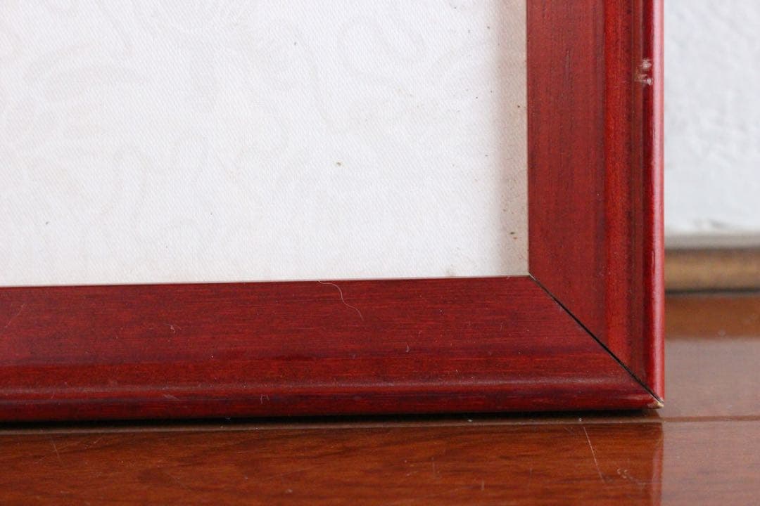 No4580 扁額装　墨彩画　人物図　書画　在銘　落款　肉筆紙本　絵画　送料無料