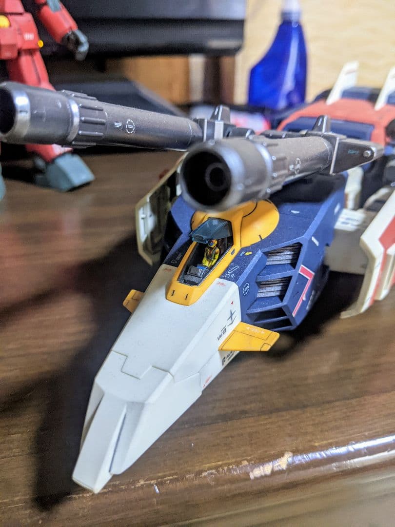 MGガンダムv作戦3体＋Gファイター＋ジムとコアーファイター