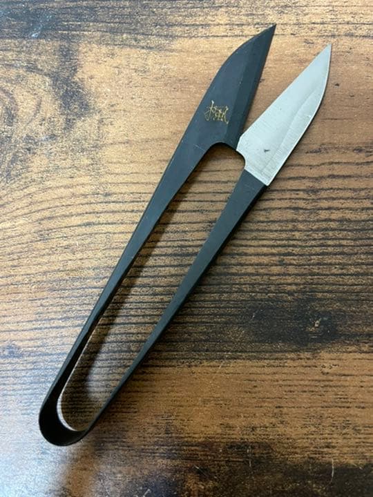 未使用　握り鋏120mm 5丁組み