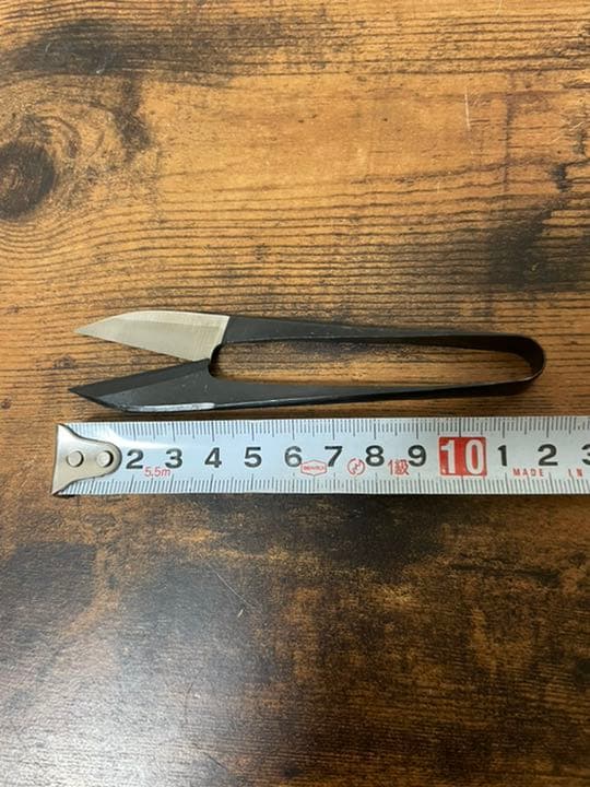未使用　握り鋏120mm 5丁組み