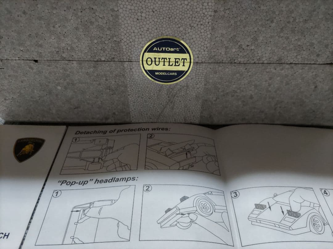 fIowers for algernon　カウンタック　1/18