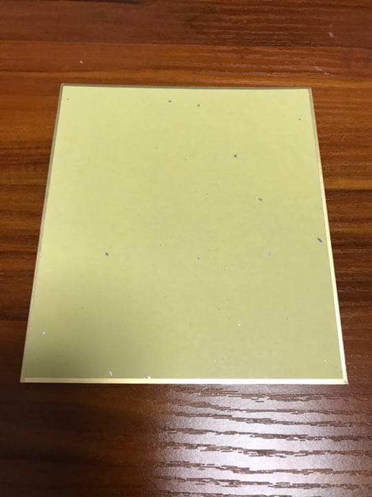 ポケモンセンター購入特典　ブイズ色紙　リーフィア&イーブイ