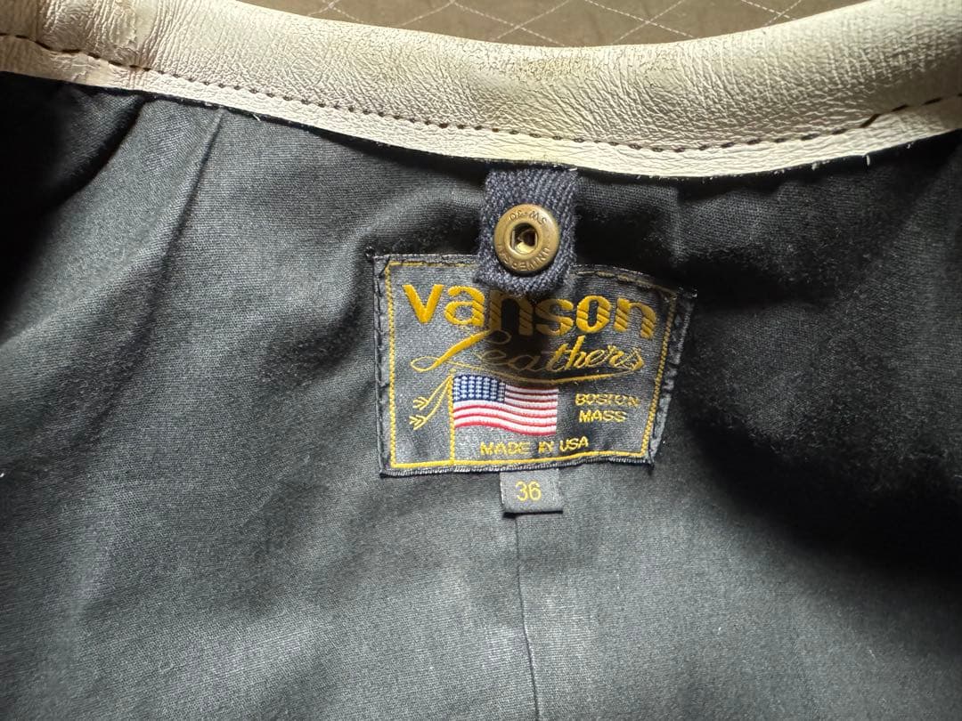 nさん専用　vanson レザージャケット ワンスター