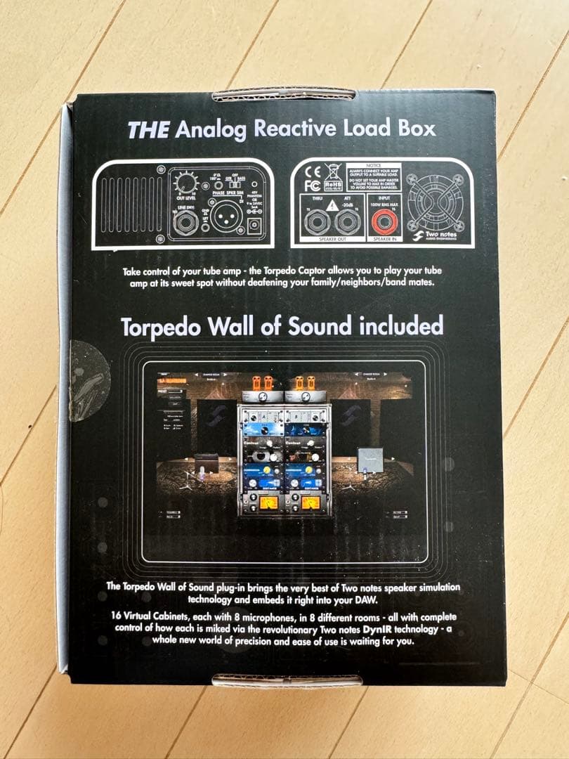 Two notes / Torpedo Captor 8 Ohm ロードボックス