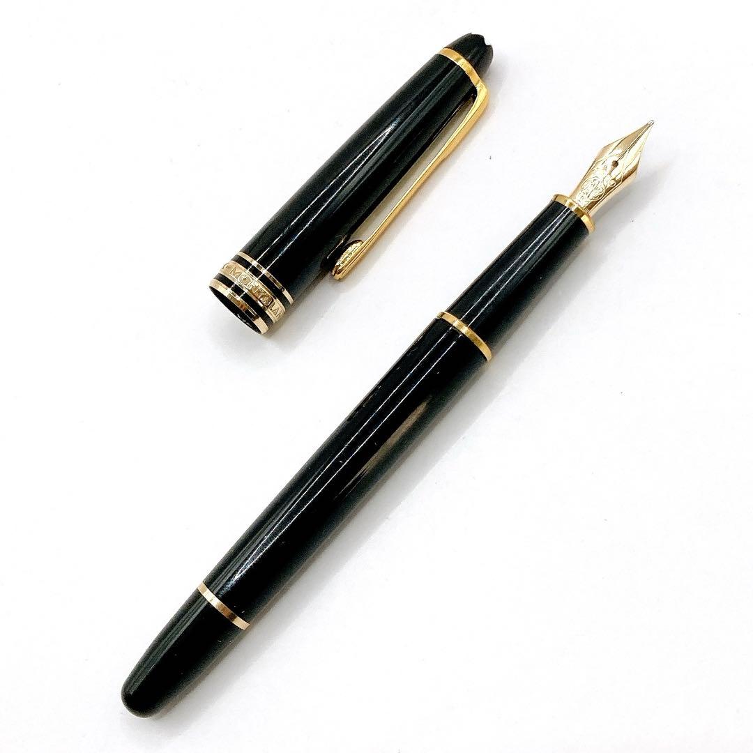 極美品✨モンブラン マイスターシュテュック 万年筆 4810 14K 黒 全金