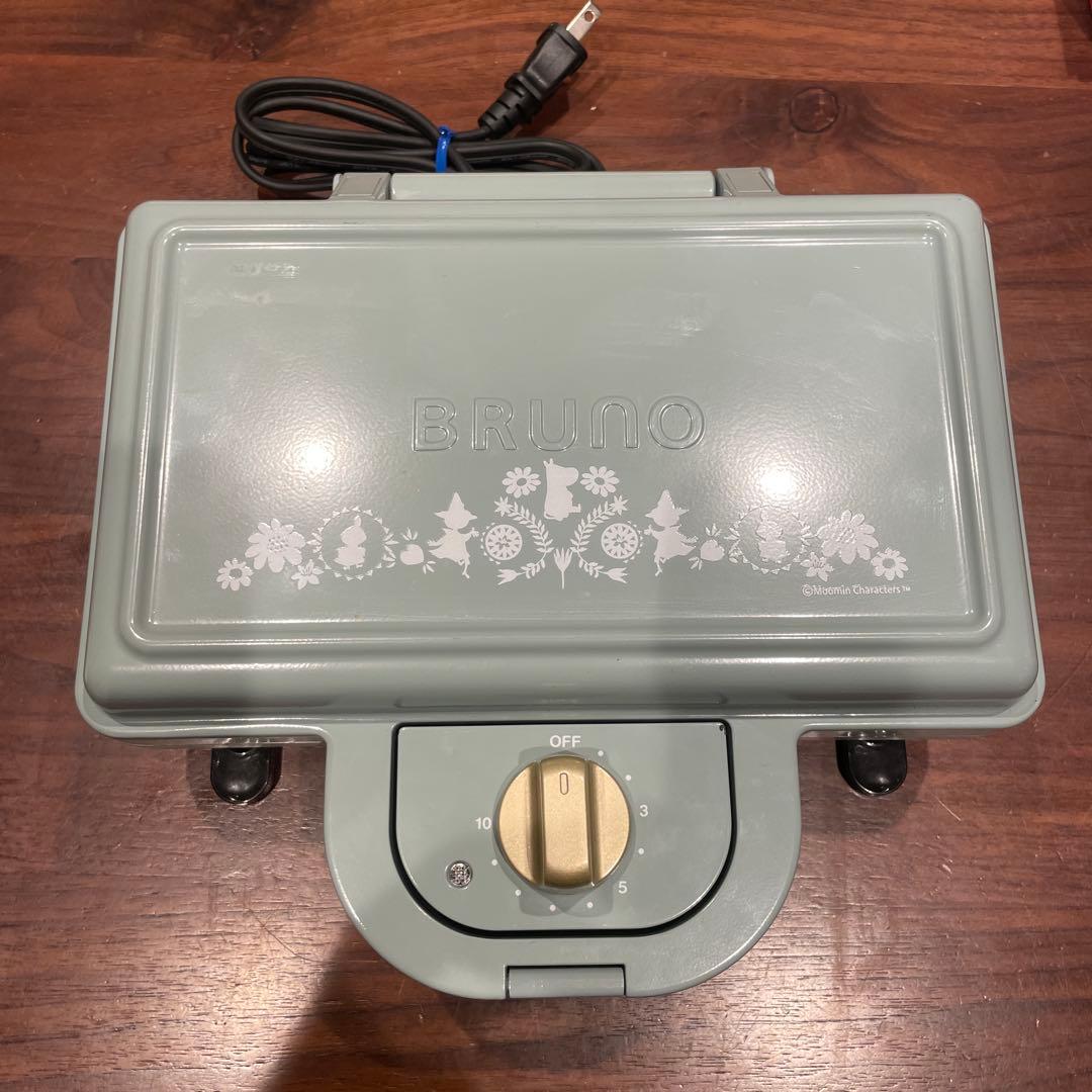 ムーミン BRUNO ホットサンドメーカー ダブル BOE051
