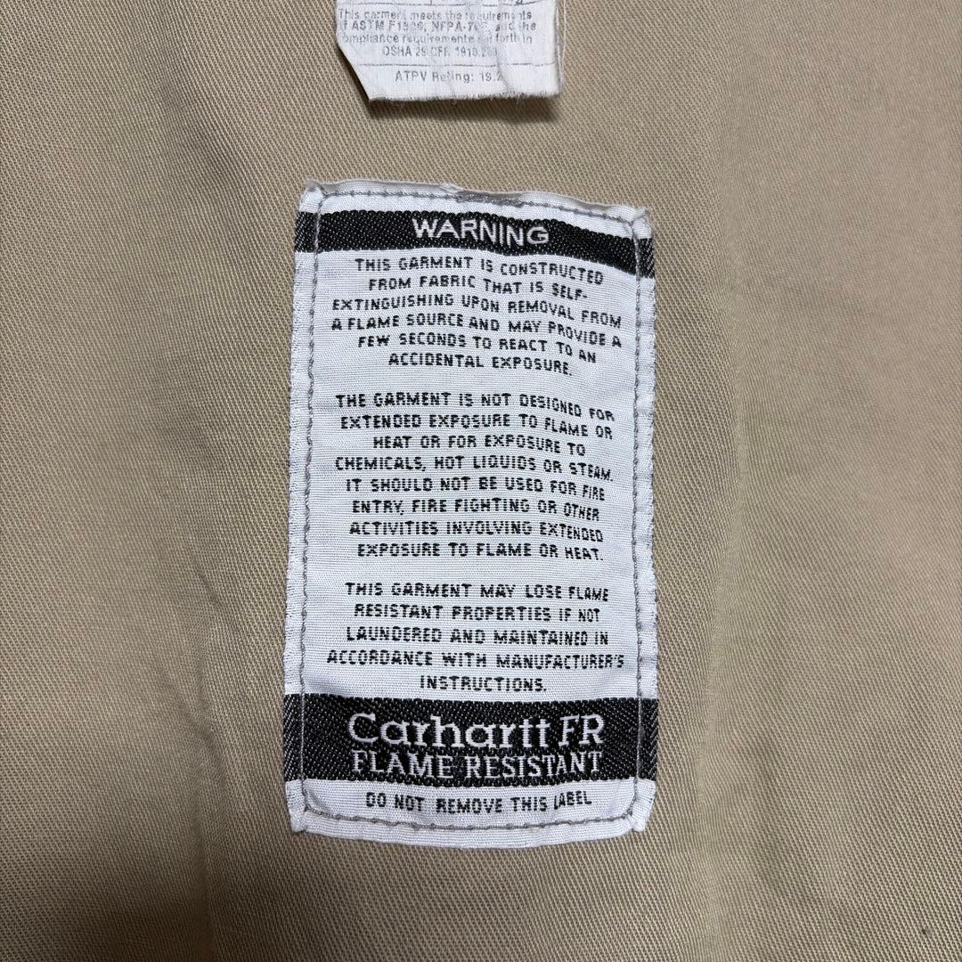USA製 Carhartt FR ワークジャケット ブルゾン FLAME