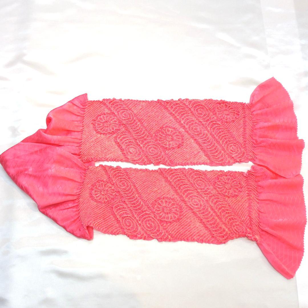 未使用品★洗える振袖　振袖フルセット　成人式　振袖　Ｌサイズ　トール　黄緑　花柄