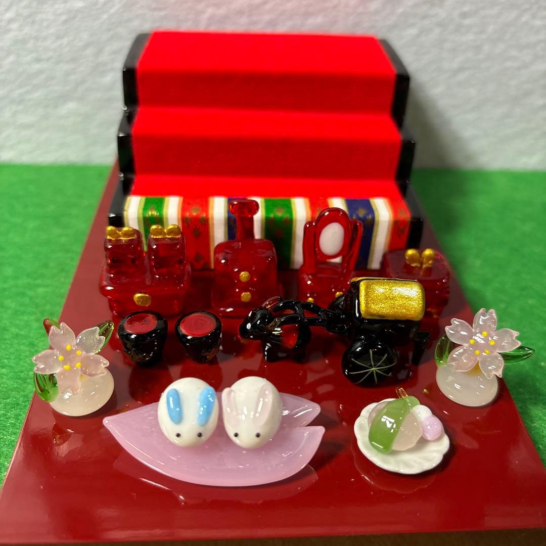 kiyomina　ガラス細工　ミニチュア