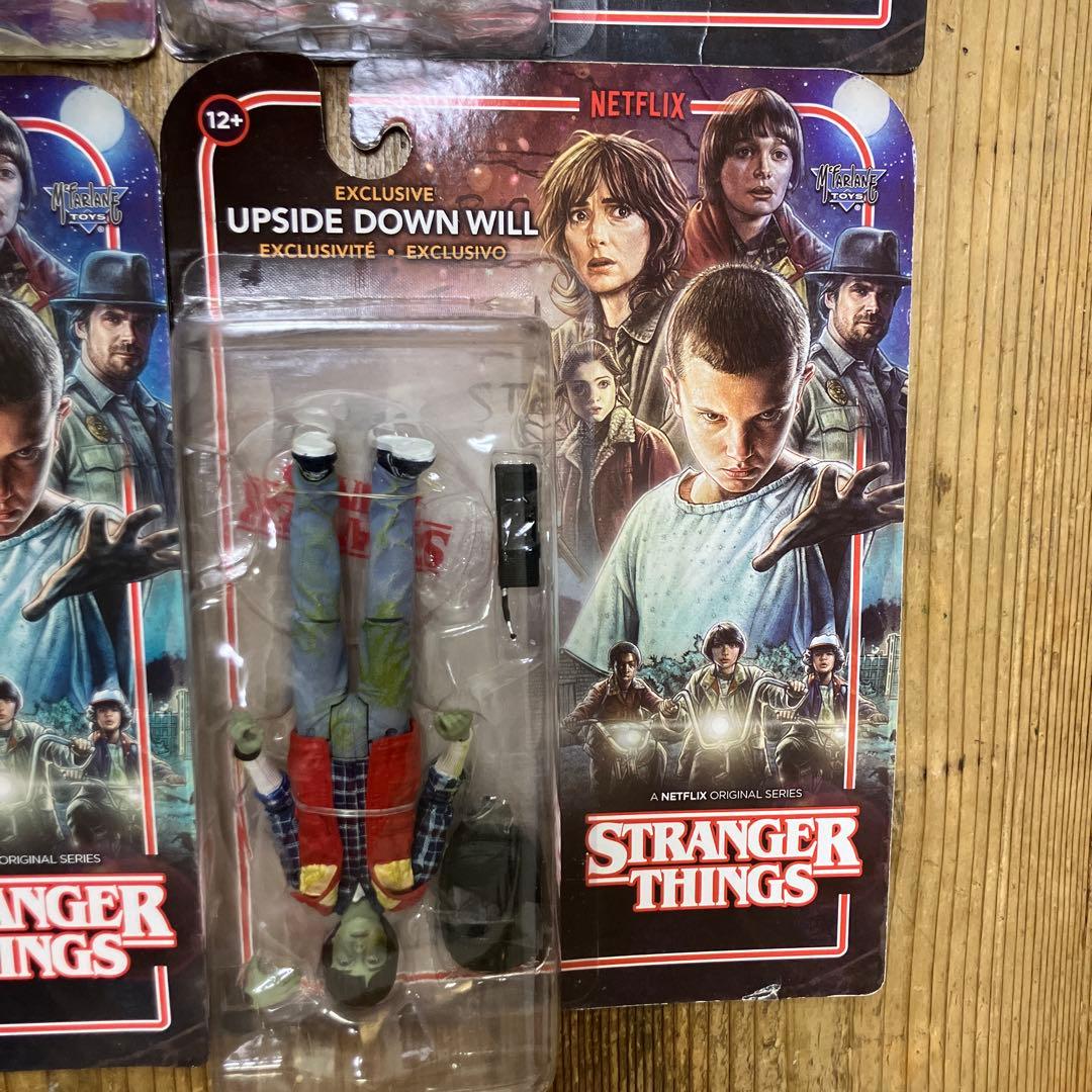 ストレンジャーシングス　フィギュア　4個　ダスティン　ホッパー　ウィル　ルーカス