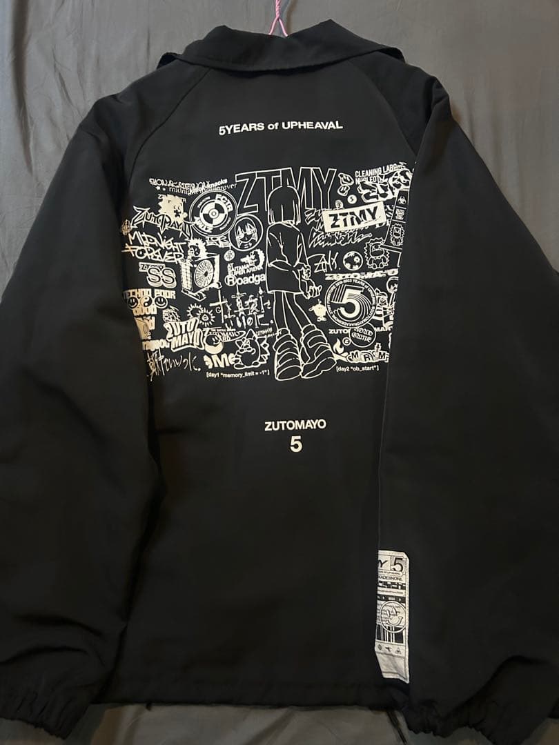 ZUTOMAYO 5周年記念ジャケット 黒 サイズM