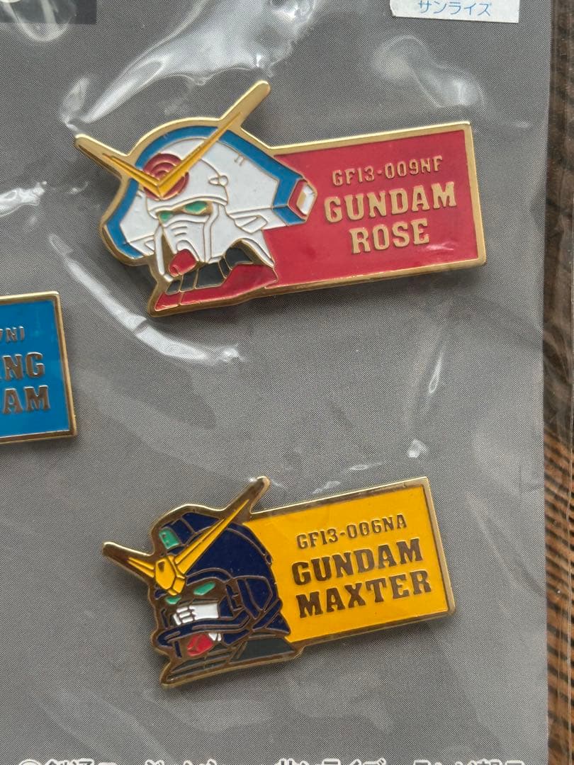 未開封 JAF-CON限定 Gガンダム ピンズセット バンダイ 1994 当時物