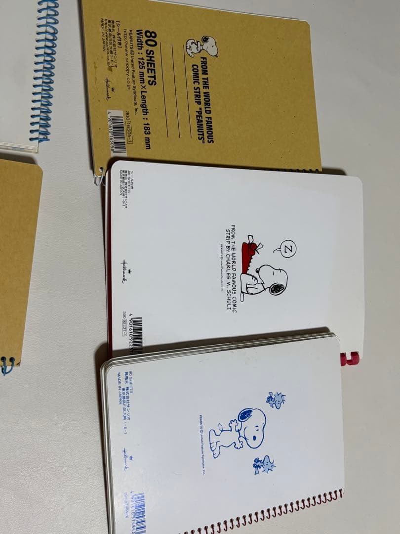 d*7様 スヌーピー ノート セット