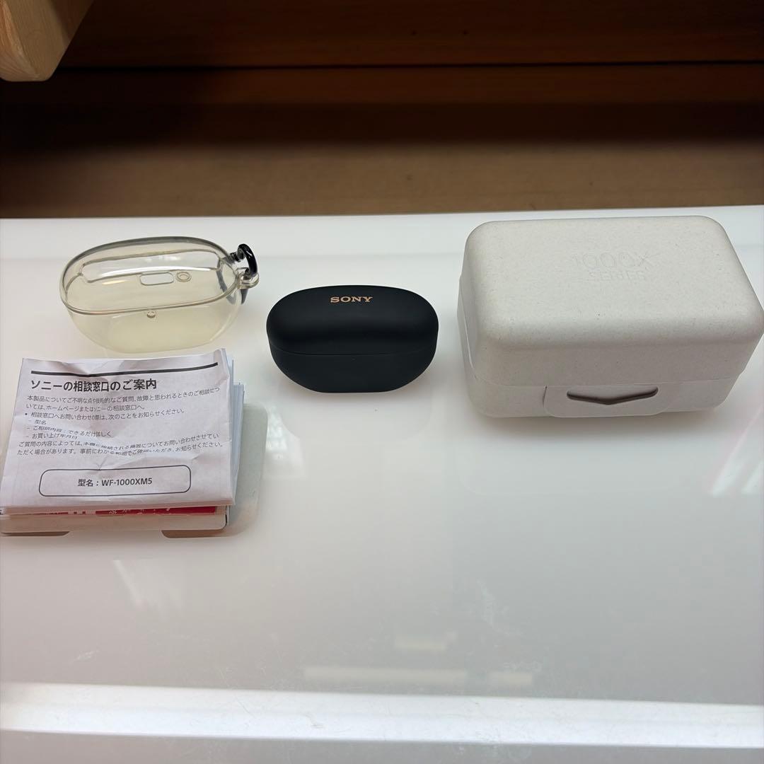 Sony WF-1000XM5 ブラック 充電ケース付き