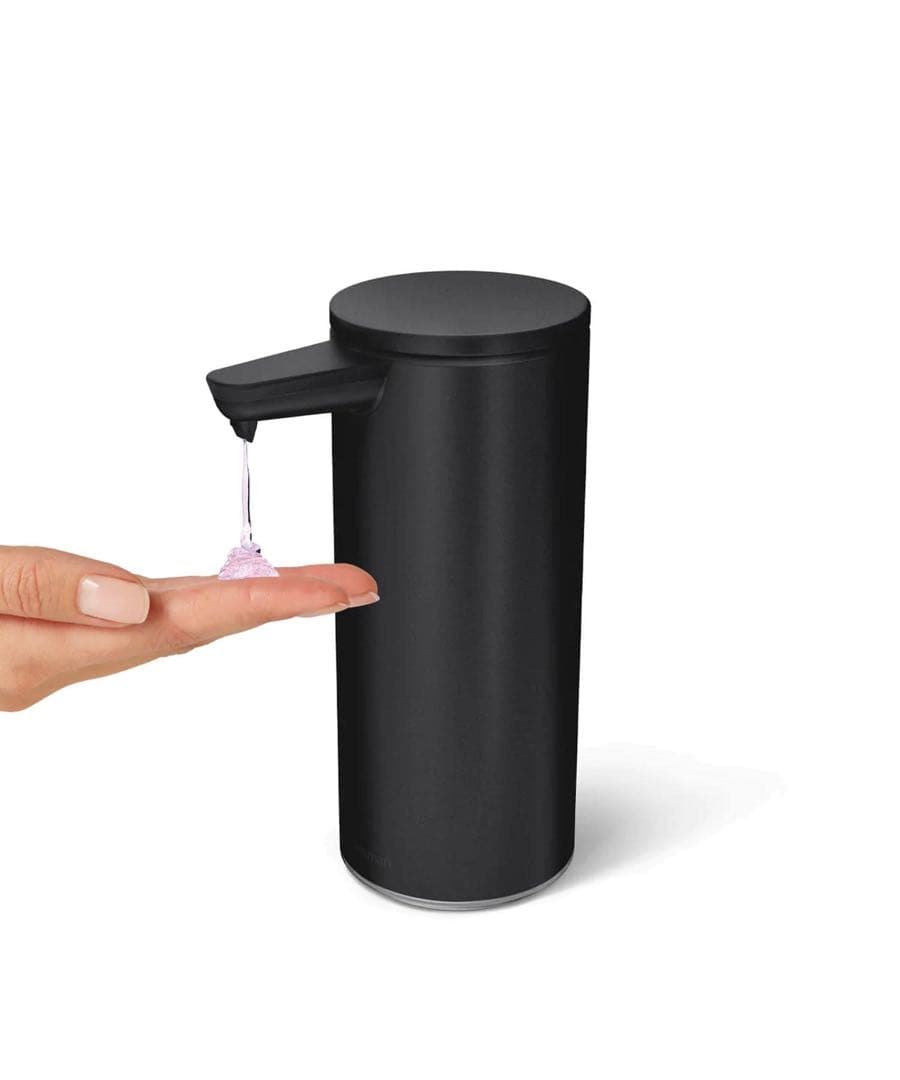 【新品未使用】simplehuman 電動ソープディスペンサー 完売ブラック