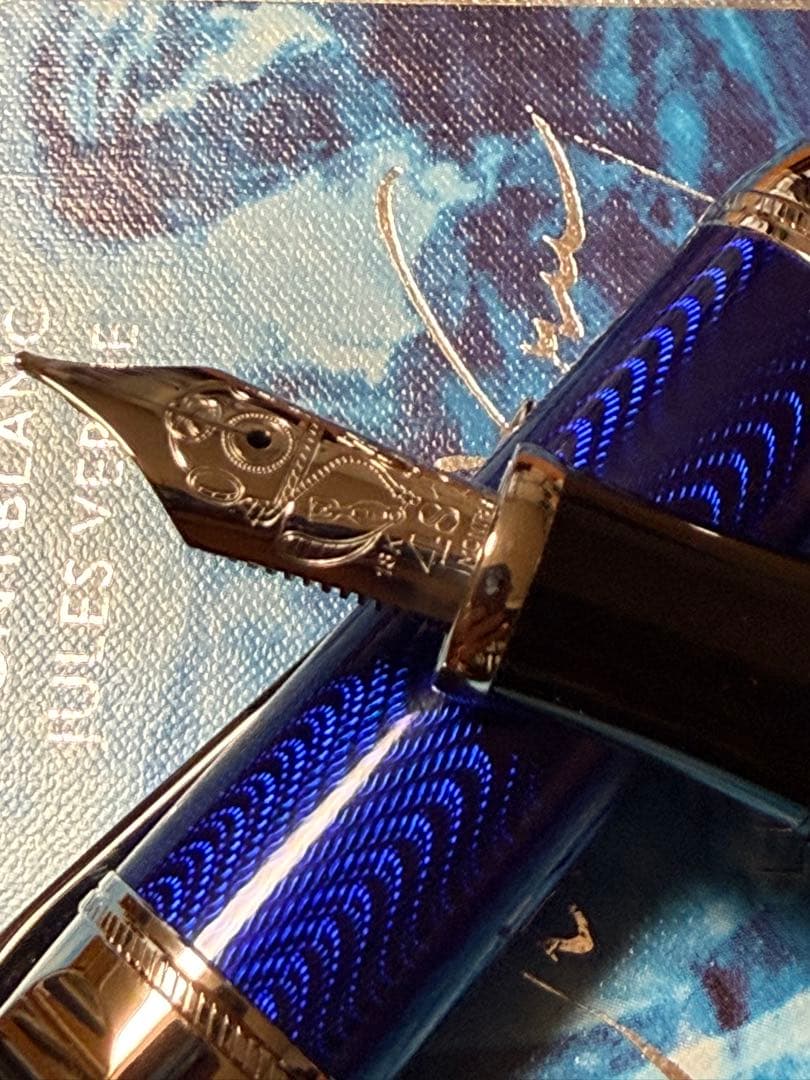 ほぼ未使用　万年筆　モンブラン　作家シリーズ2003 ジュール・ヴェルヌ　M