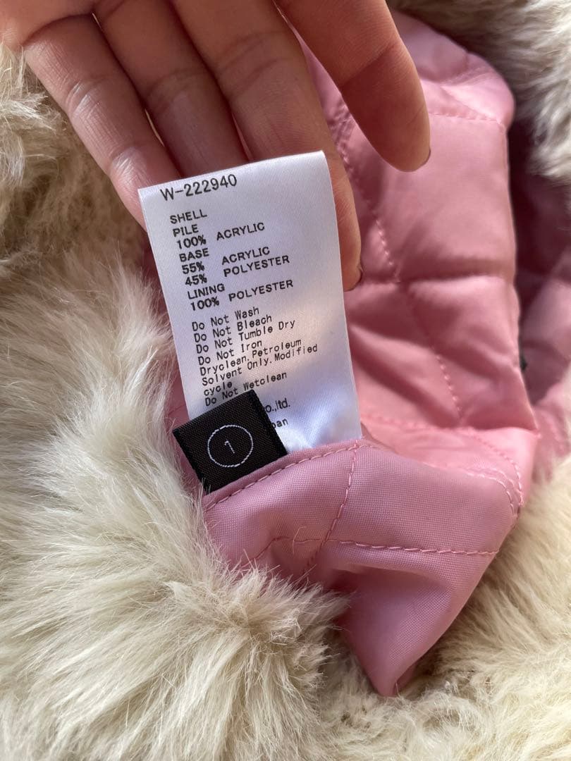 【Amane】ふわふわファーハット